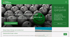 Desktop Screenshot of alm.landbobanken.dk